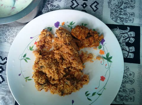 Dindigul style chicken biryani