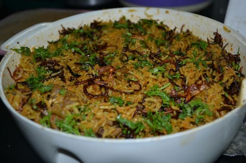 Mutton dum biryani