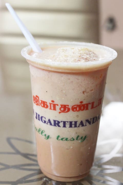 Jigarthanda in a cup