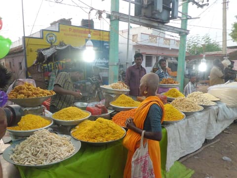 Snack stall in Madurai