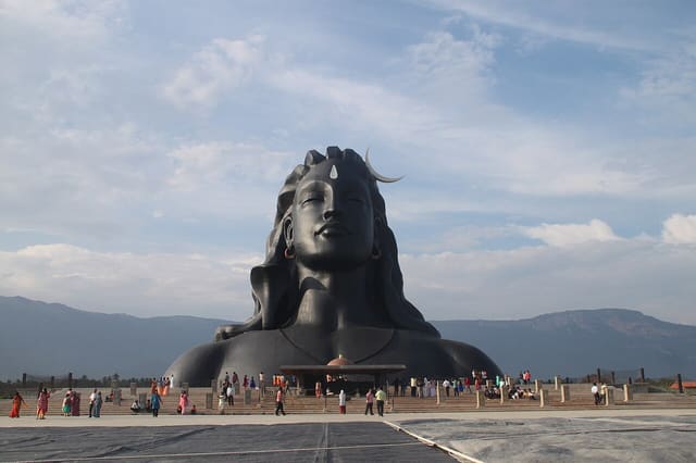 Adiyogi Shiva steel burst 2018