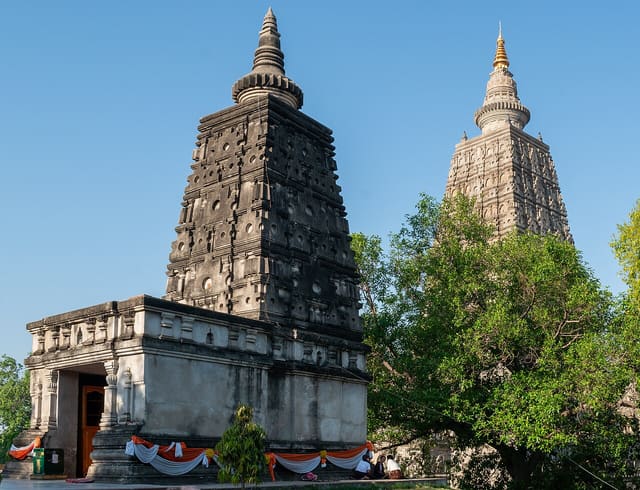 Animesh Lochan Chaitya, Mahabodhi temple complex, Bodhgaya, India