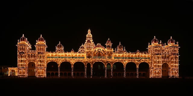 Mysuru Palace - Night View