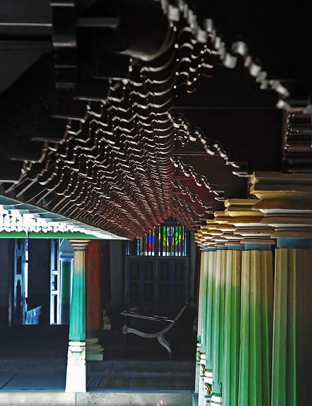 A Chettinad mansion in Kanadukathan, near Karaikudi