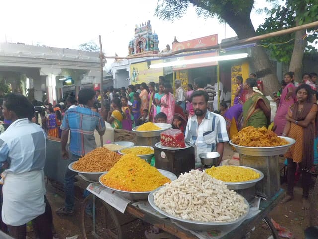 Snacks Stall in Appan Thirupathi