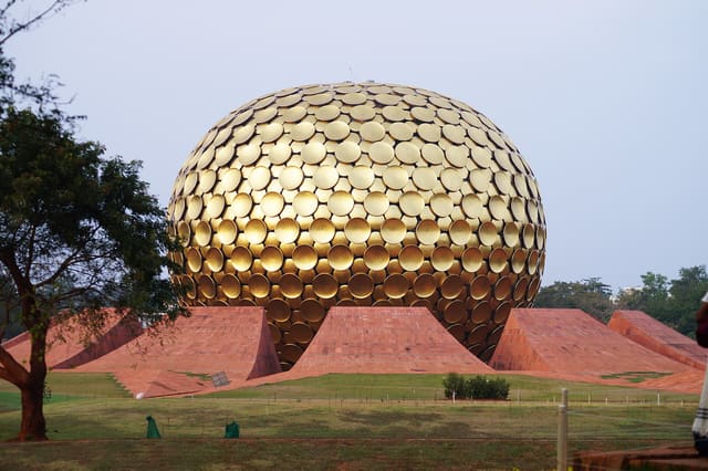 Matrimandir golden globe