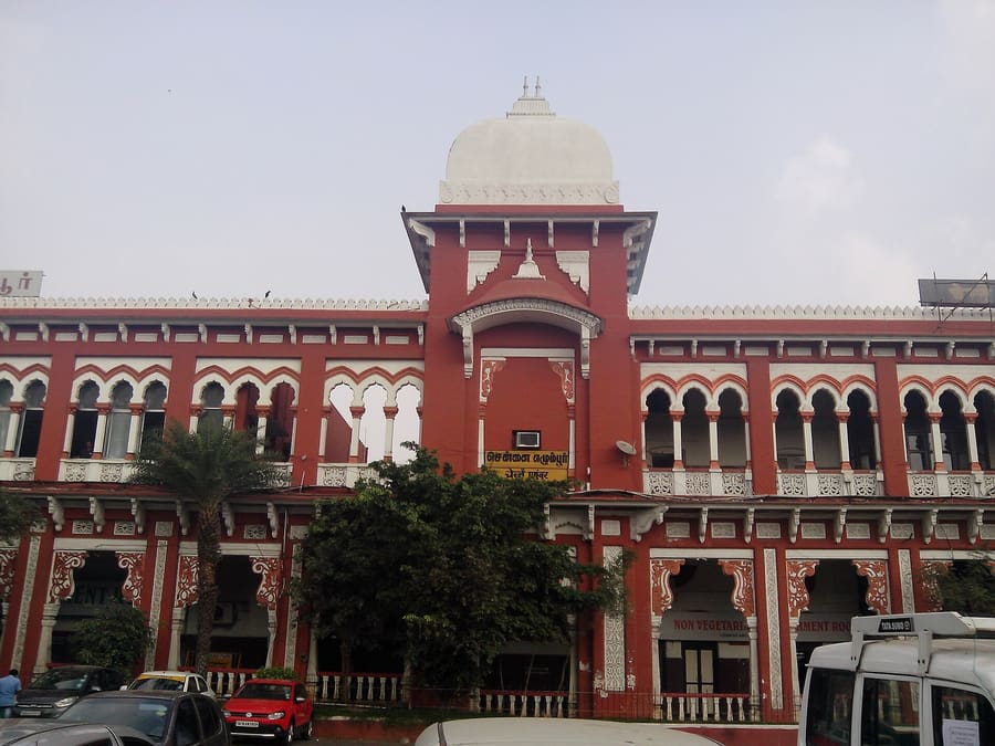 Chennai Egmore railway station building