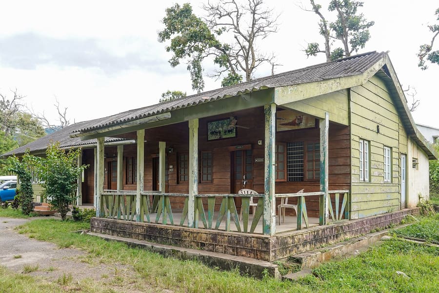Forest Department log house at Theppakadu, Mudumalai