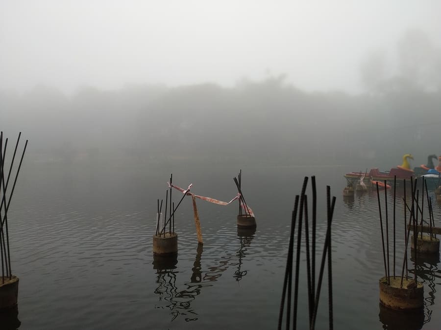 Yercaud lake in the morning